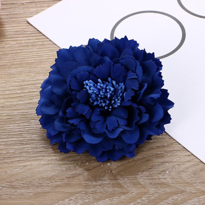 Bohemia Style Big Peony Flower Hair Clips Bridal Flower Barrettes Hair Decoration Brooch DIY For Bag Sunhat Hair Accessories