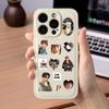 8pcs Jungkook (BTS) stickers, K-pop idol merchandise, package materials, phone stickers