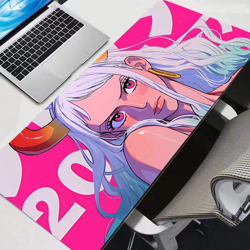 Mouse Pad Larger XXL X One Piece Anime New Black Speed Mini Pc Computer Keyboard Desk Mat Gaming Accessories Mousepad
