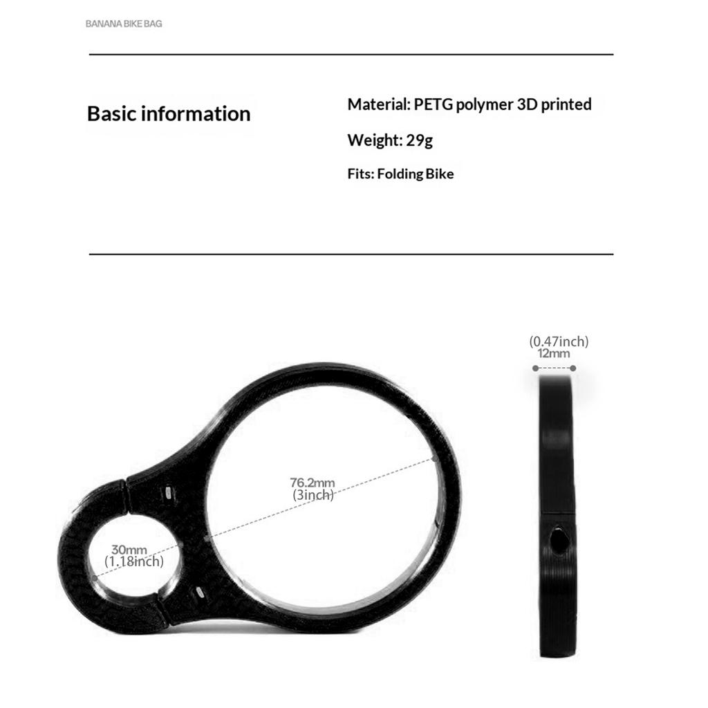 Lenker-Tassenhalter Schnellspanner Fahrrad Kaffeetassenhalter Leichter Fahrrad-Wasserflaschenhalter für Brompton Fahrradzubehör