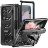 Compatible Fold Series Phone Case: Drop-Proof, Dual-Fold with Pen Slot for Samsung Z Fold3, Z Fold4, Z Fold5.