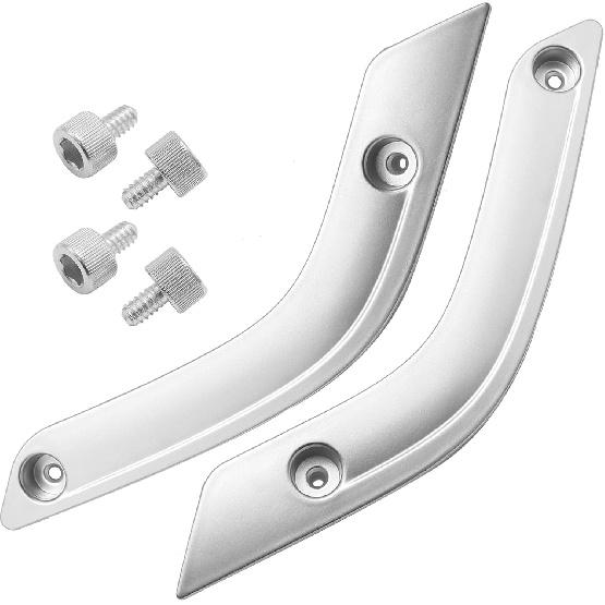 Interior Door Grab Handle Inserts Cover, Door Handle Trim Cover | Replacement for Jeep Wrangler JK JKU 2011-2018, Replaces 1RC72JAHAD