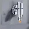 G1/2 Washing Machine Faucet Quick Opening Small Space Faucet Stainless Steel Water Tap  Bathroom