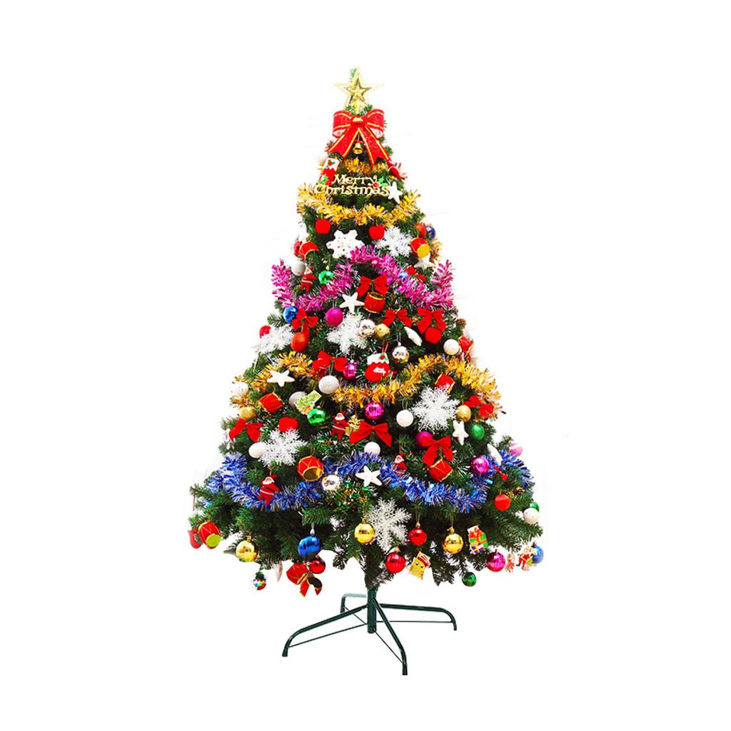 Foldable Christmas Tree  With Multiple Decorations For Kids Indoor Outdoor Decoration For Christmas Party Garden Home,Easily Assembled