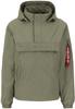 Демисезонная куртка Alpha Industries Anorak Embroidery Logo (106100) olive