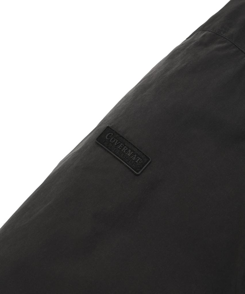COVERNAT Rds Below Down Short Puffer Charcoal