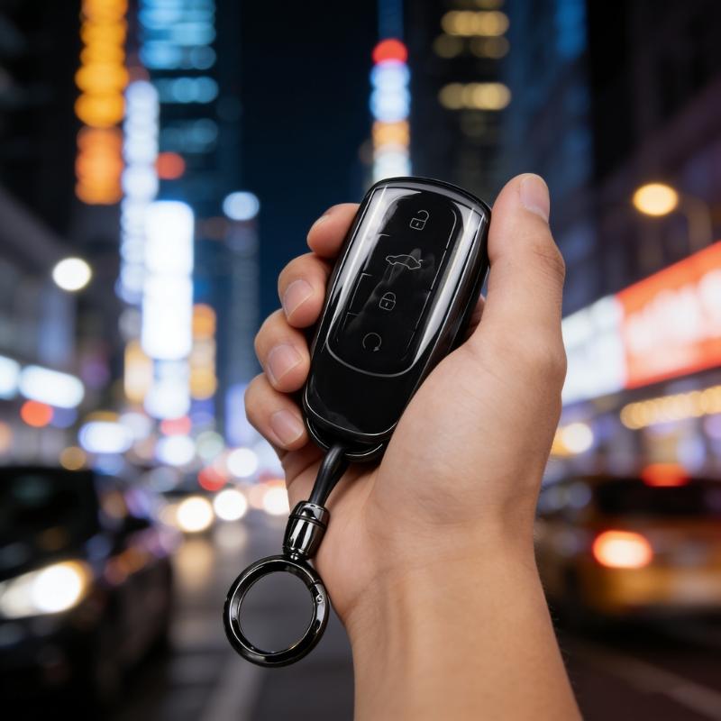 Soft Flexible TPU Key Case Featurings Comfortable Grip and Fingerprint Resistance for Chery Car Key Fob