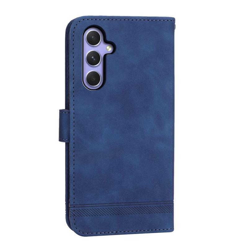 Magnetische Lederhülle für Samsung Galaxy A36 A26 A56 A16 A15 A05 A25 A35 A55 M35 M55 M15 5G A06 Hüllen Klapphandyhülle