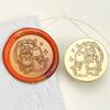 Lovely Dogs Sealing Wax Stamp Animal Series Wax Seal Stamp Brass Head Seal Stamp for Cards Scrapbooking Decoration