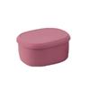 Oval Food Storage Box Heat Resistance Food Container Salad Box Silicone Lunch Box  Travel