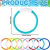 4pcs Diving Ring Set, Suitable for Throwing, Underwater Pool Games, Swimming Training and Fun Christmas Easter Pool Party