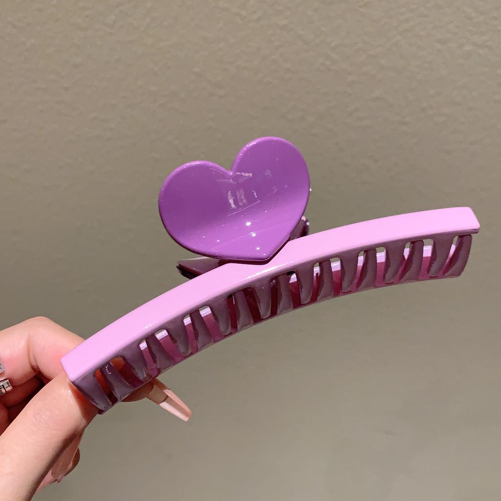 Prosty Szykowny Kolor Dopaminowy Plastikowy Klips do Włosów Koreański Aligator 5,1" Chwyt Krab Rekin Klamra Akcesoria do Włosów Nakrycie Głowy