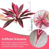 12 Leaves/18 Leaves Artificial Dragon Blood Tree Tabletop Plant Decoration  Home Decoration