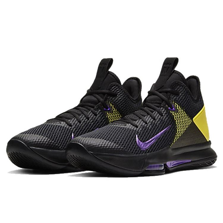 Nike LeBron Witness 4 EP 'Lakers Black' Men's CD0188-004