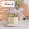Disposable Transparent Cake Case One Piece Portable Pastry Gift Boxs Explosive Cake Portable Packaging Chest with Multiple Sizes To Choose From