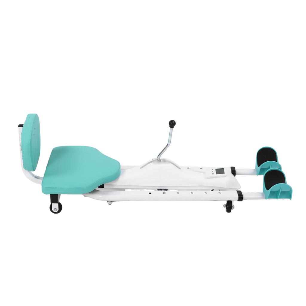Split Machine Leg Stretcher Machine 180 degrees Expansion 330 Lbs Stretching Machine with PU Seat Back Rest Timer for Flexibility
