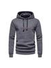 Men's European Size Jacquard Pullover Hoodie
