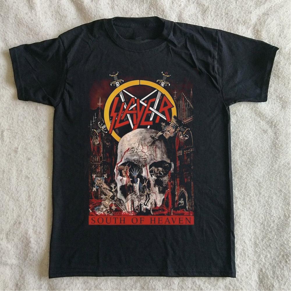 

SLAYER band South of Heaven T Shirt Full Size S-5XL Unisex T-Shirt L