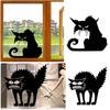 1/2 Pcs/set Cute Removable 3D Cats Sticker Black Cats Wall Stickers Window Sticker