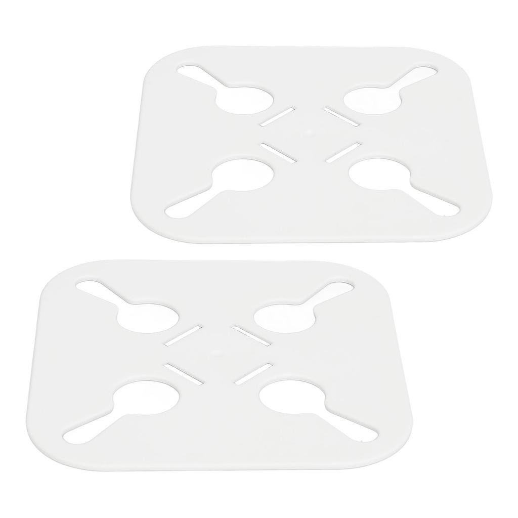 2 szt. Nieplączący się gadżet do prania PP Szybkoschnący Kwadratowy Nieplączący się Pranie Prześcieradła