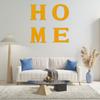 3D Mirror Acrylic Wall Sticker Letters Wall Sticker Decals Self-Adhesive Wall Home Sign Art Sticker for Wall DIY Home Decoration