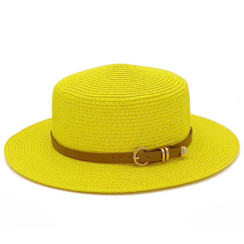 Women's New Spring and Summer Bowler Hat Fashion Panama Straw Hat Outdoor Sun Hat French Beach Hat Cool Hat