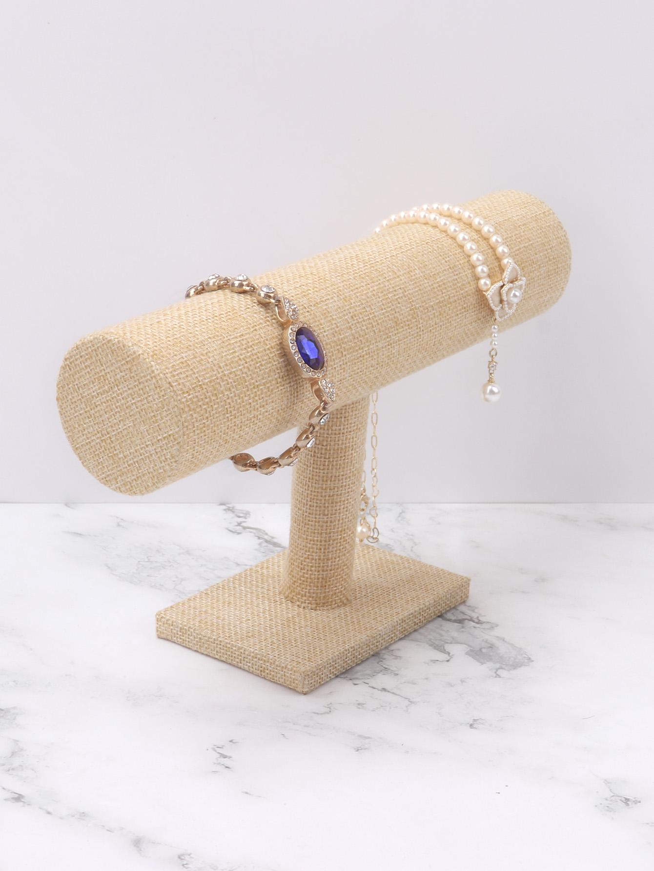 Velvet Bracelet Watch Jewelry Rack Headstring Jewelry Display Rack Bracelet Display Rack One/Two/Three Layer Bracelet Rack жёлтый