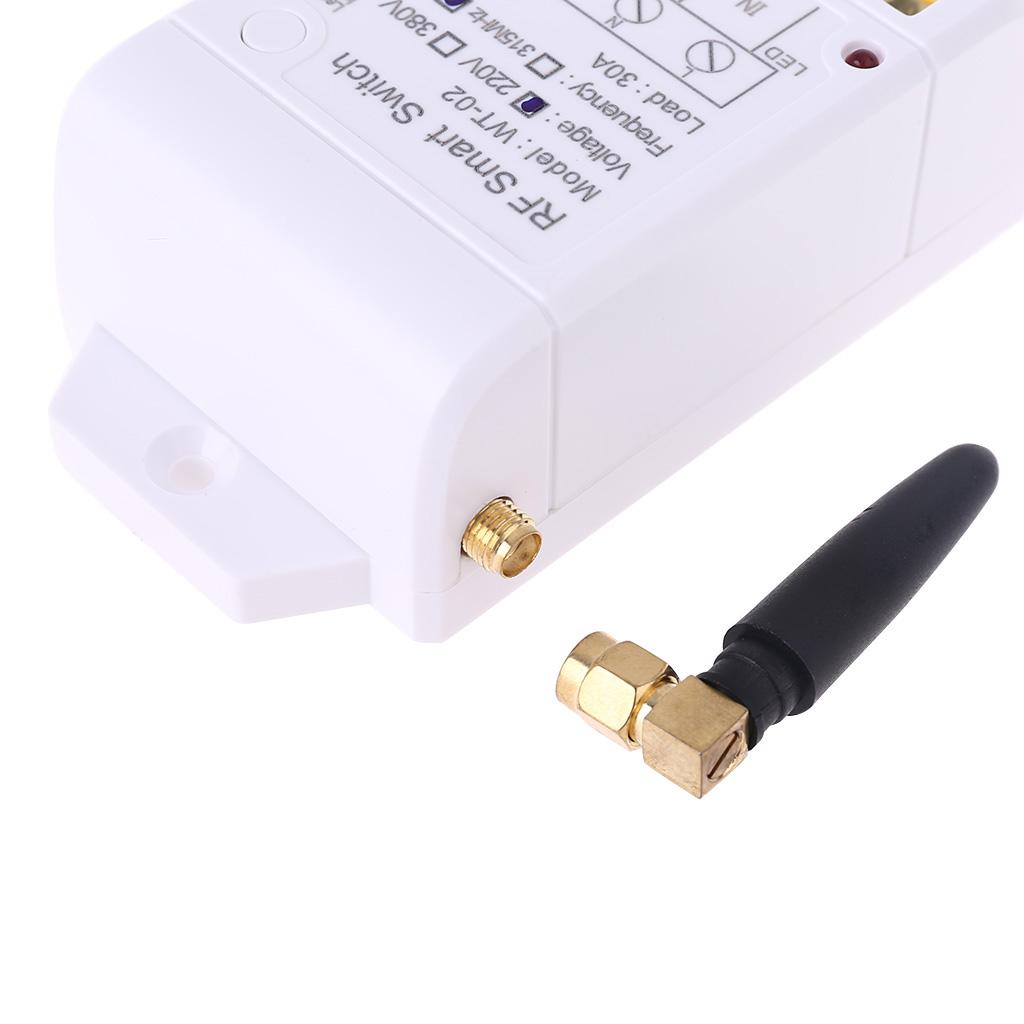 220V AK-WT-02 Relay Wireless Remote Control Switch Receiver Transmitter Ultra High Sensitivity Receiving for Water Pump