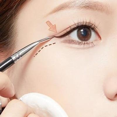 Puremantis - Angled Eyeliner Makeup Brush