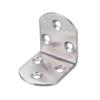 4PCS L Shape Steel Straight Corner Fine Bracket Connectors Code Right Angle Support Furniture Fixing Reinforced Hardware