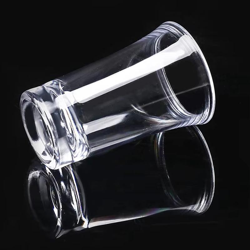 50ml Whiskey Foreign Wine Glasses Party Transparent Liqueur Cup 6pcs Set Shot Glass Mini Thick Bottomed Bullet Cup Holiday Gifts