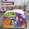 Neues Bravest Warriors Spiel Bettwäsche-Set Bettbezug Kissenbezug Bettwäsche Set Erwachsener Junge Mädchen Schlafzimmer Dekoration Kinder Geschenk Einzel Doppel Groß