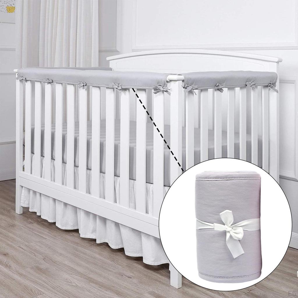 Buy 3x Crib Wrap Rail Cover Baby Care Ion for Gifts Newborn Toddlers at