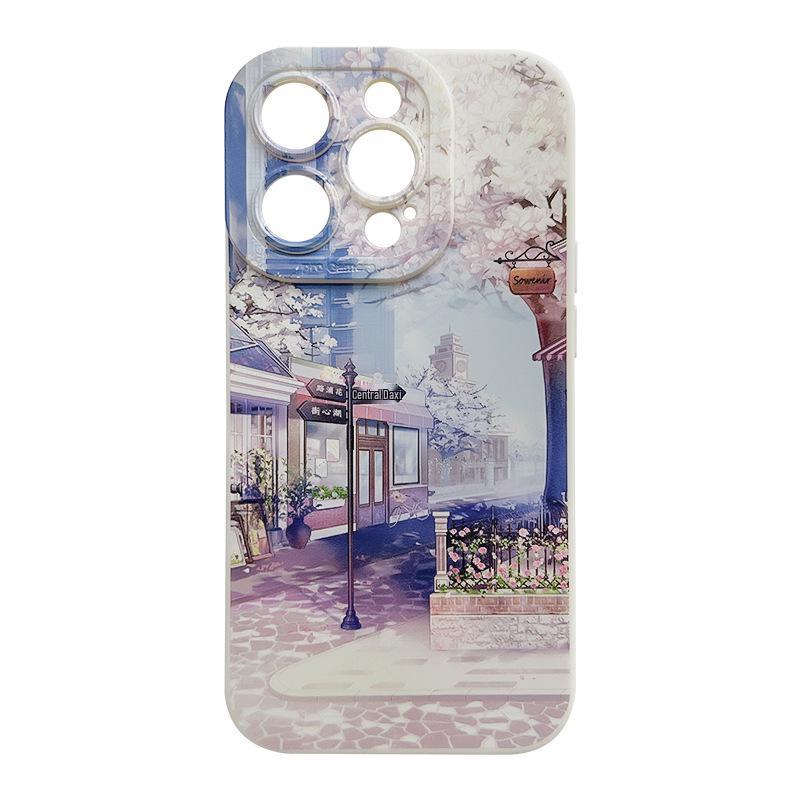 New Graffiti Soft Shell Protective Cover for Apple Mobile Phone 12/13/12 Pro.