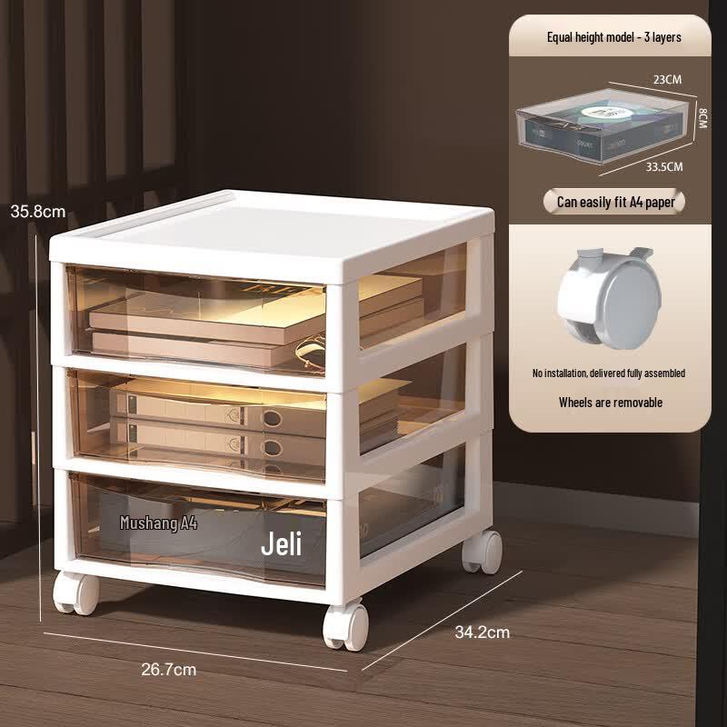 Molona Under-Desk File Drawer Storage