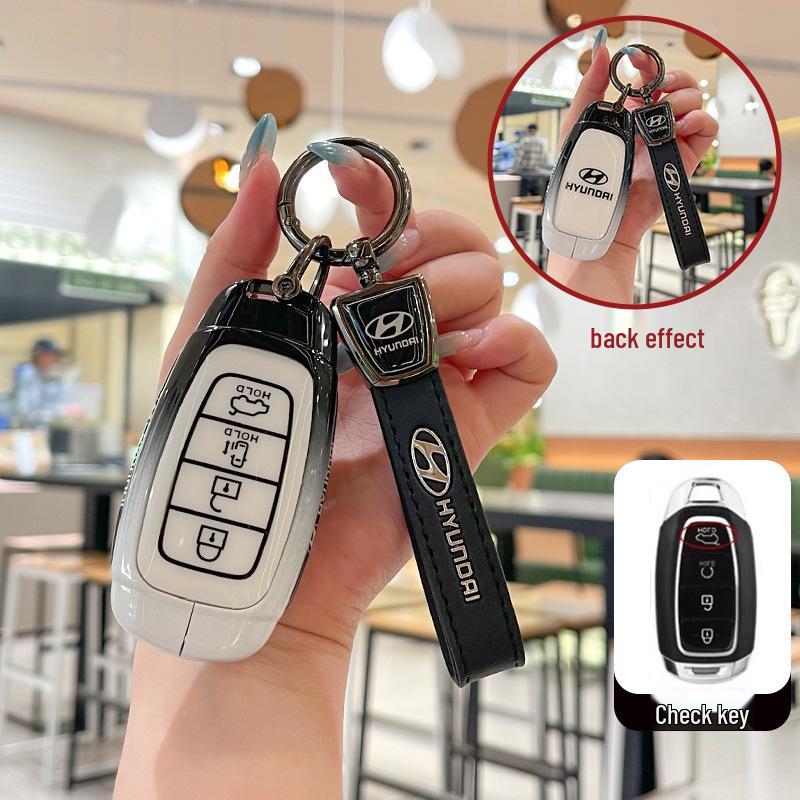 2021-2023 Hyundai CUSTO Key Case: Metal Car Key Buckle Shell