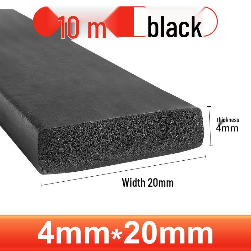 Striscia Sigillante in Schiuma di Gomma EPDM: Durevole, Resistente all'Usura per Scatole Elettriche e Porte di Armadi