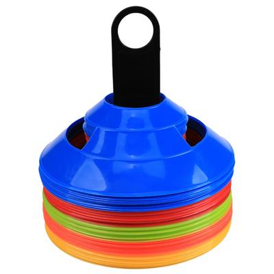 Gute Qualität Fußball-Trainingsschildschale, winddicht, druckbeständig, Kegel, Markierungsscheiben, Eimer, Fußball-Trainings-Sportgeräte