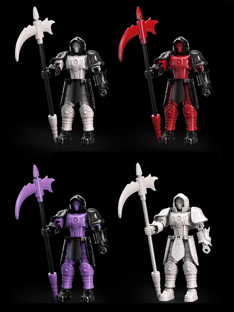 Lucky 13 Movable Joint Doll King Arthur Lich King Knight Robot Assembly Toy Model Boy Gift