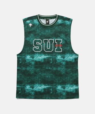 DESCENTE Sui Team Mesh Sleeveless Green (Sp221Ist51)