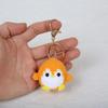 Cartoon Animal Penguin Doll Keychain Handmade Knitted Pendant Crochet Keychain  Backpack