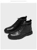 2023 Autumn/Winter Martin Boots: Premium Cowhide, Velvet-Lined, Short Casual Business Leather Boots