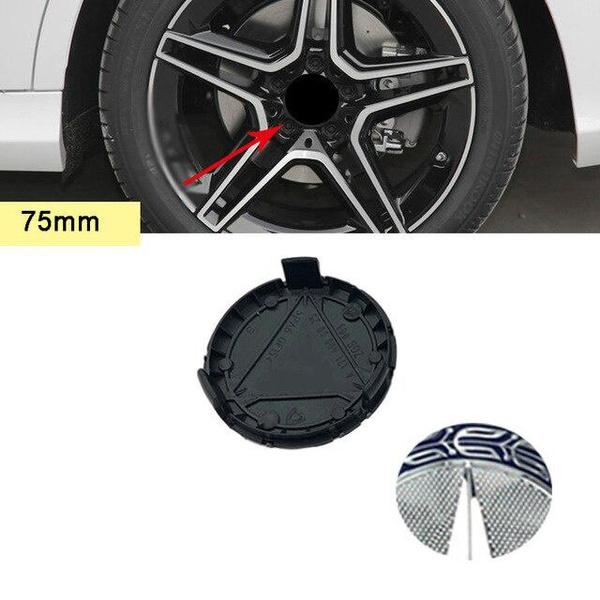 

Колпаки на ступицы колес 3-контактные центральные крышки дисков для W203 W204 W205 W212 W176 W211 CLA CLS A1714000025, 4 шт. D