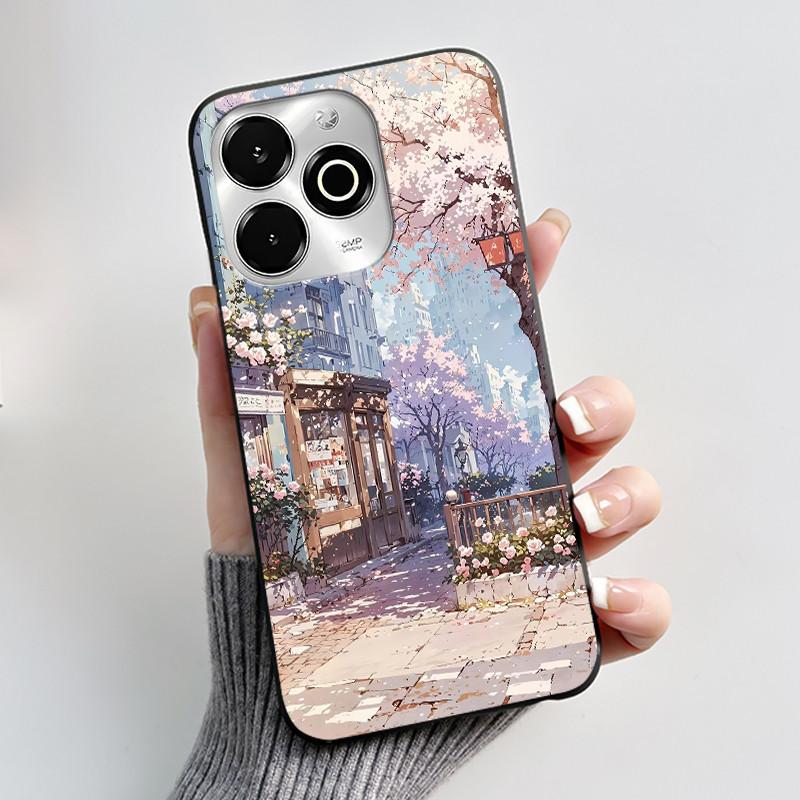 Casing For Umidigi G100X G9X Phone Case Aesthetic Luxury Cute Cool Boys Girls Black Matte Soft TPU Silicone Back Shell Cover