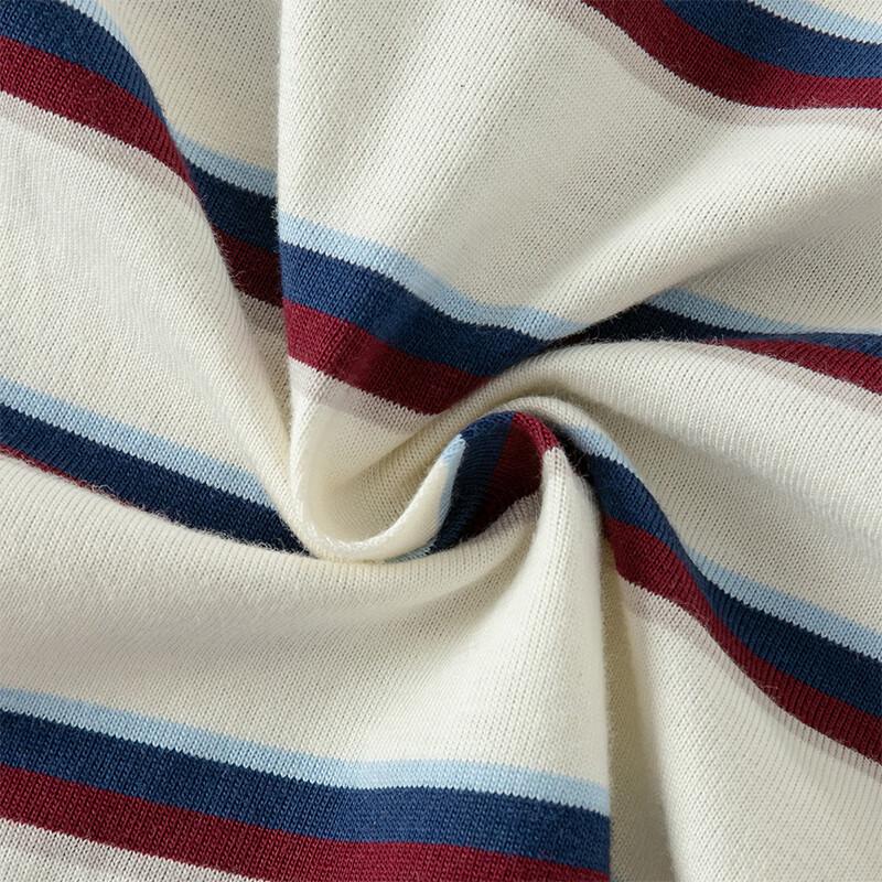 Dave&bella Boys' Striped Long Sleeve T-Shirt