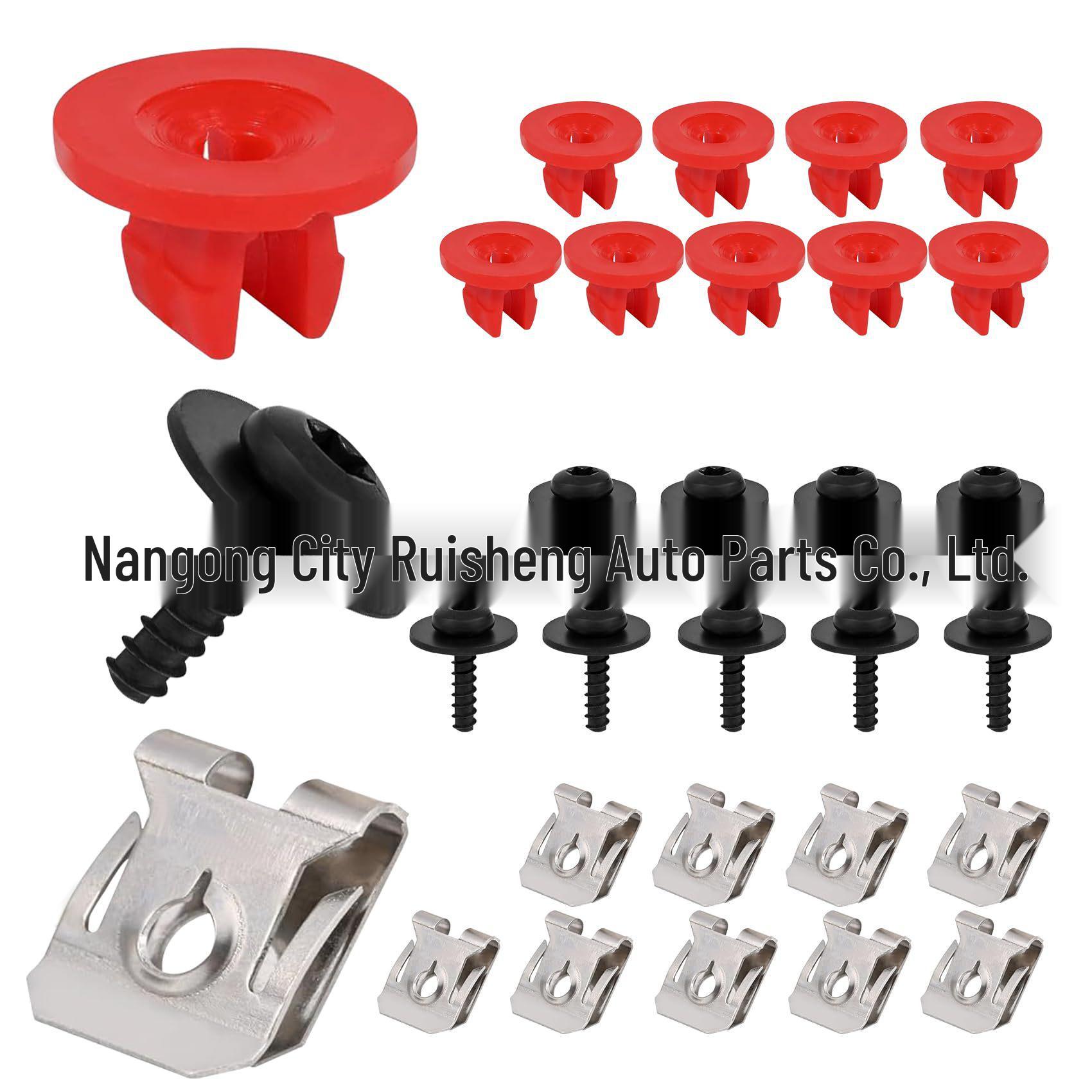 

10 шт. Кріплення бризковика двигуна та підкрилка T30 для Ford