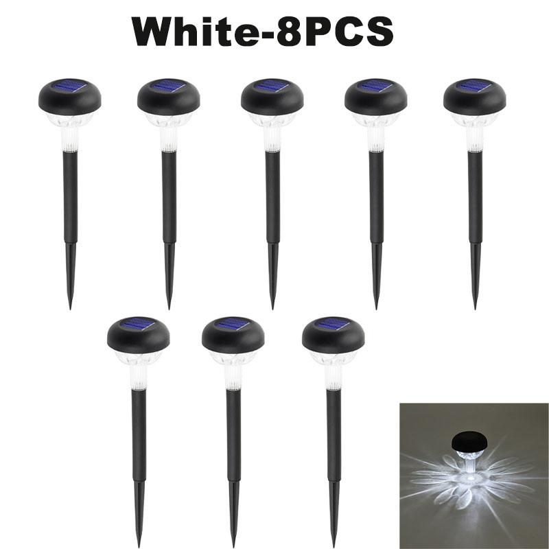 10Packs Solar Outdoor Lights, LED Solar Powered Garden Lights, IP65 Waterproof Solar Pathway Lights For Yard/ Landscape