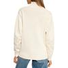 Adidas Solid Color High Neck Pullover Sweater Women sweater Off-White II8046