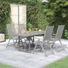 Vidaxl 5-Piece Garden Furniture Set, Solid Acacia Wood