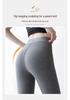Gray Vertical Stripe Plus Velvet Women's Leggings, Thick Warm, Plus Size, Petite, Slimming, Tight-Fitting Pants for Spring and Autumn.